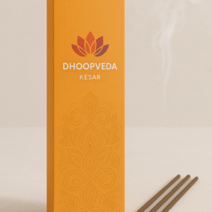 Saffron (Kesar) Fragrances - Premium Hand Rolled Agarbatti / Incense Sticks